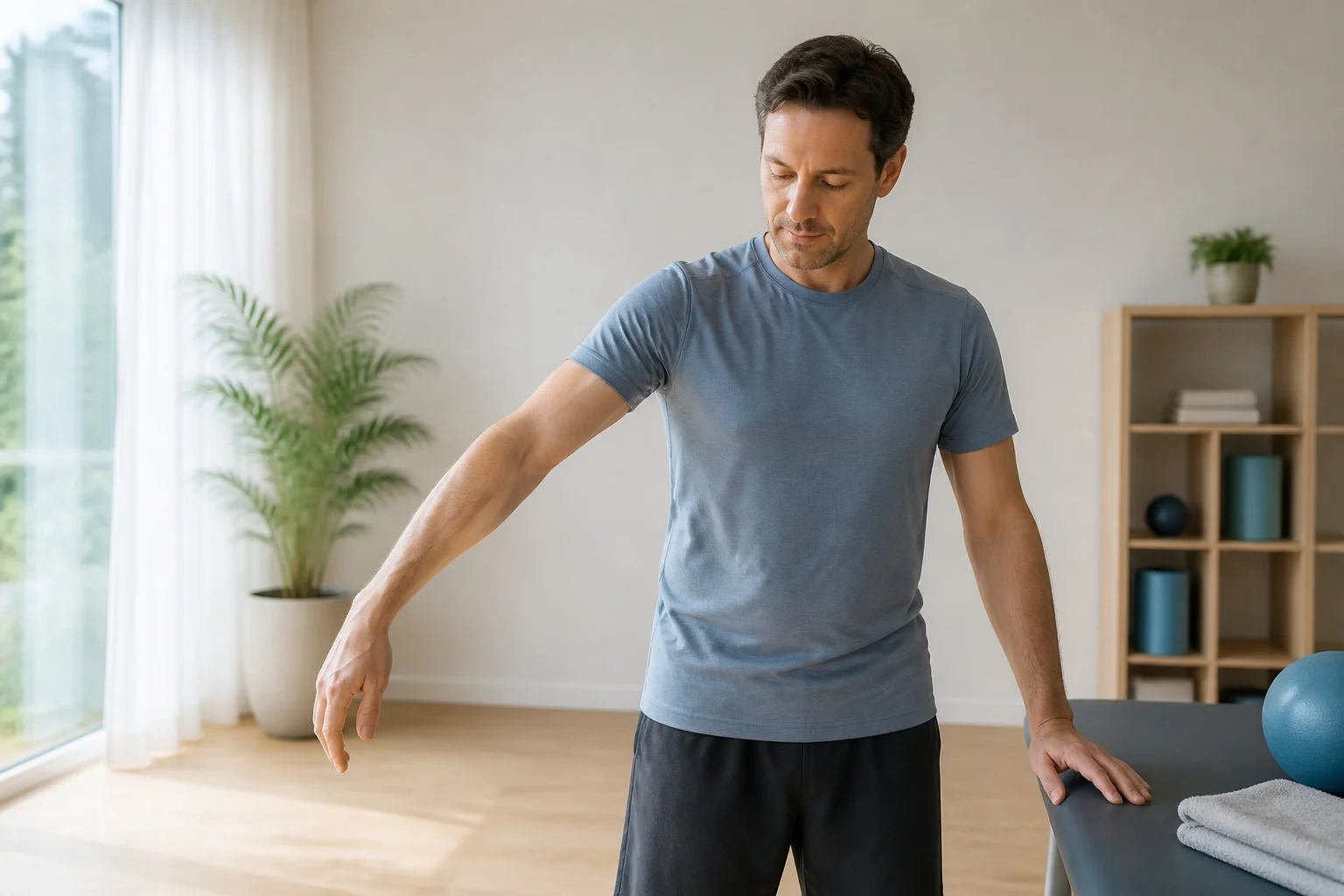 Exercice doux pour tendinite de lepaule